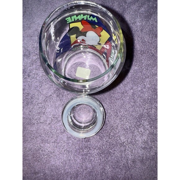 Disney 8.5” Jar Anchor Hocking Mickey Mouse And Friends Vintage Collectibles - Picture 7 of 7